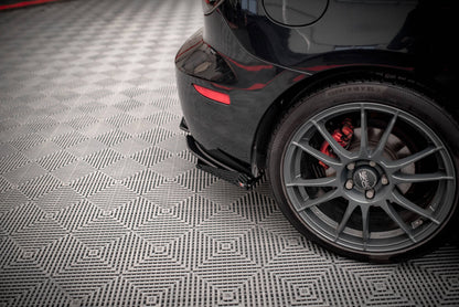 Diffusor Flaps passend für Mazda 3 MPS Mk1 schwarz Hochglanz