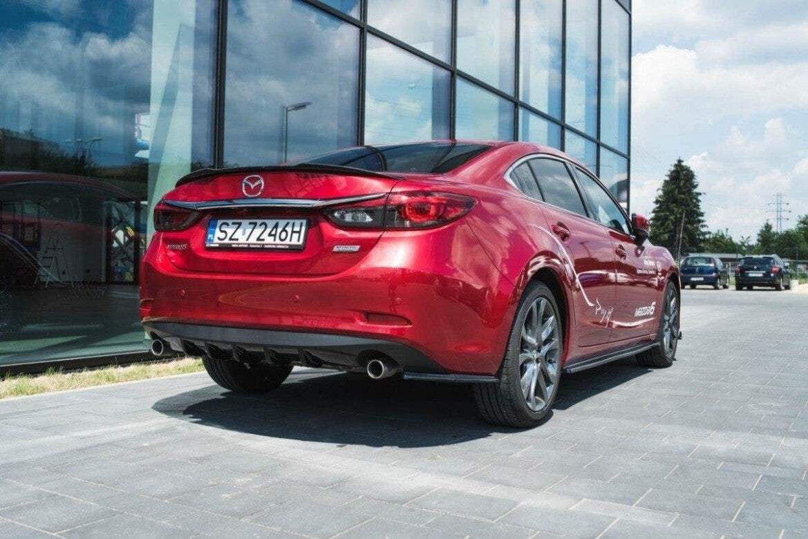 Diffusor Flaps passend für Mazda 6 GJ (Mk3) FL Carbon Look