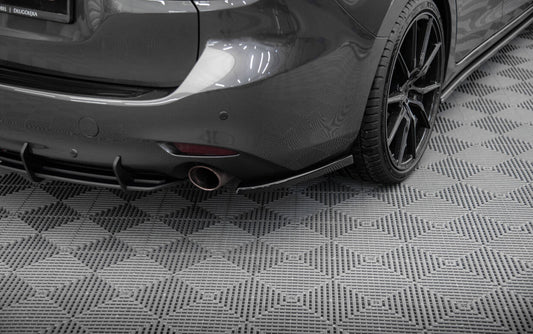 Diffusor Flaps passend für Mazda 6 Kombi Mk3 FL schwarz Hochglanz