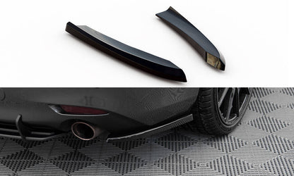Diffusor Flaps passend für Mazda 6 Kombi Mk3 FL schwarz Hochglanz