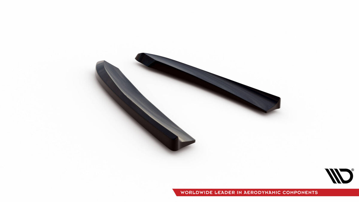 Diffusor Flaps passend für Mazda 6 Kombi Mk3 FL schwarz Hochglanz