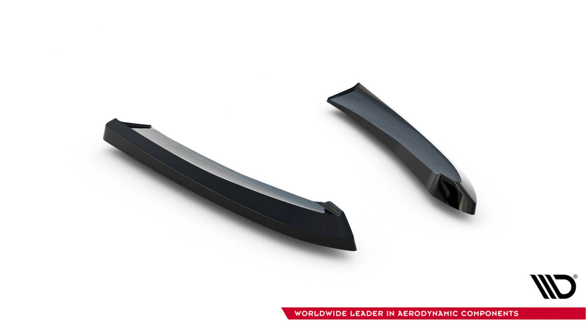Diffusor Flaps passend für Mazda 6 Limousine Mk3 FL schwarz Hochglanz