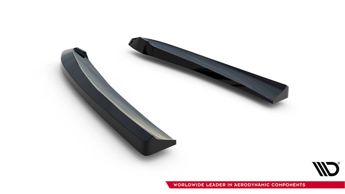 Diffusor Flaps passend für Mazda 6 Limousine Mk3 FL schwarz Hochglanz