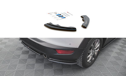 Diffusor Flaps passend für Mazda CX-3 schwarz Hochglanz