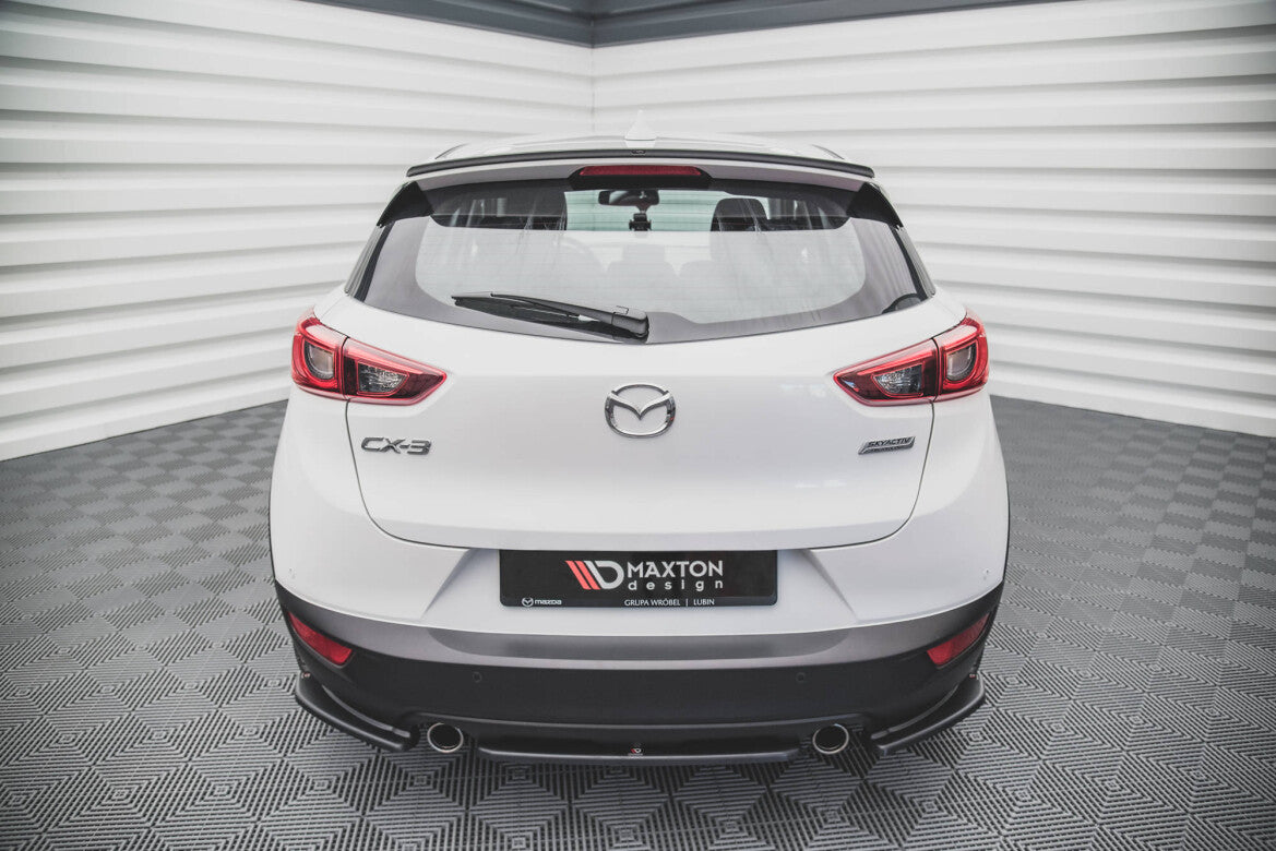 Diffusor Flaps passend für Mazda CX-3 schwarz Hochglanz