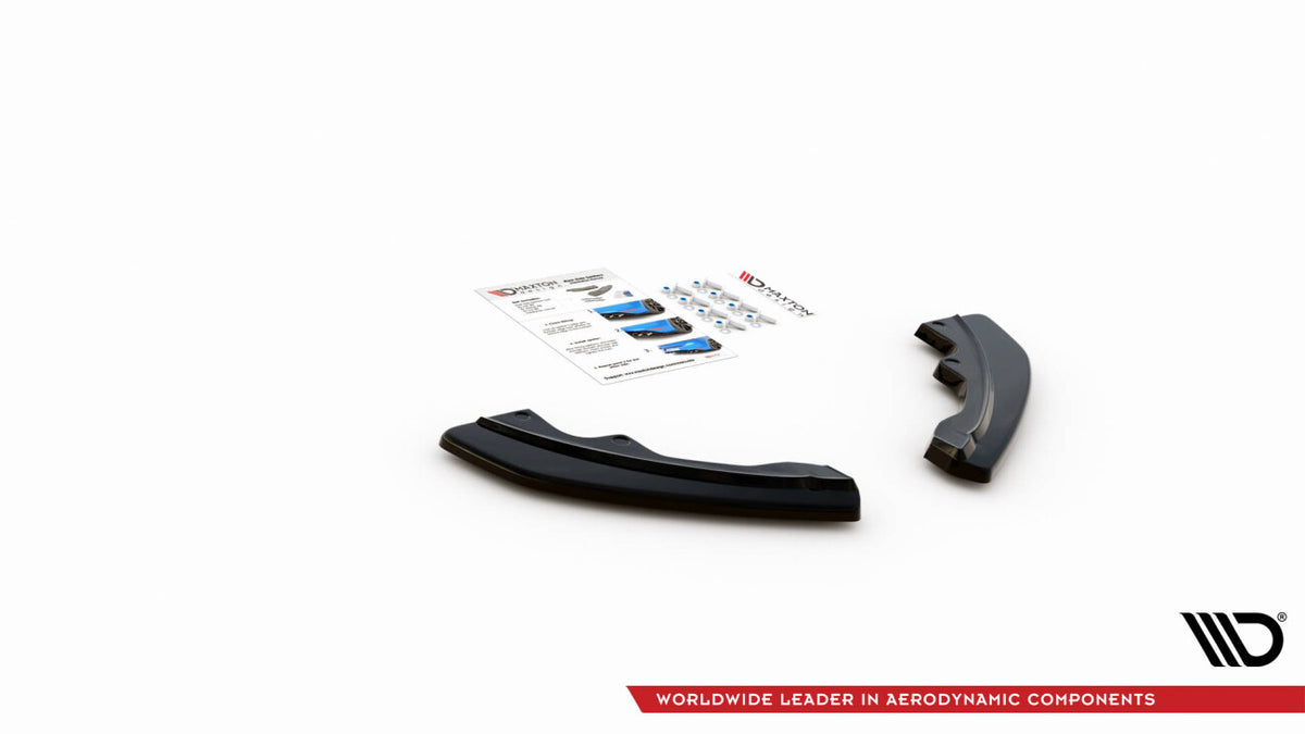 Diffusor Flaps passend für Mazda CX-3 schwarz Hochglanz