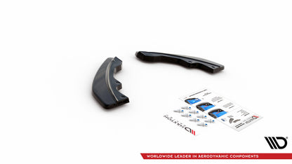Diffusor Flaps passend für Mazda CX-3 schwarz Hochglanz
