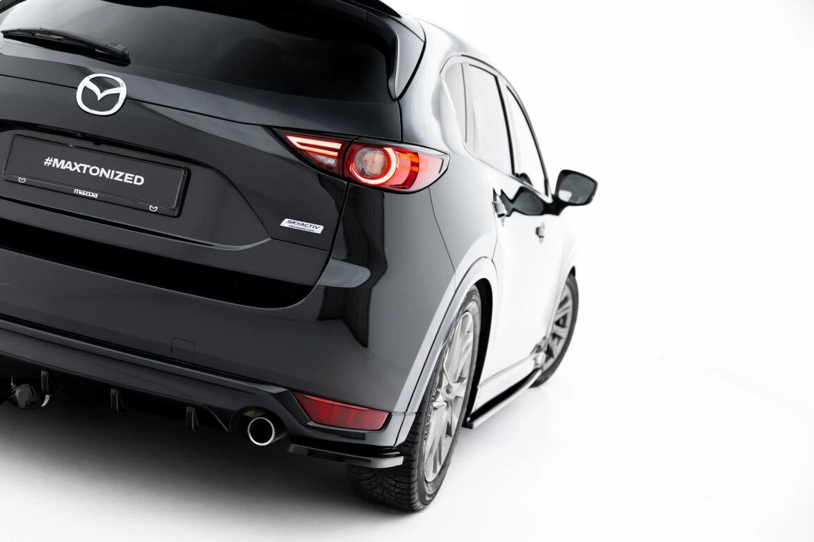 Diffusor Flaps passend für Mazda CX-5 Mk2  schwarz Hochglanz