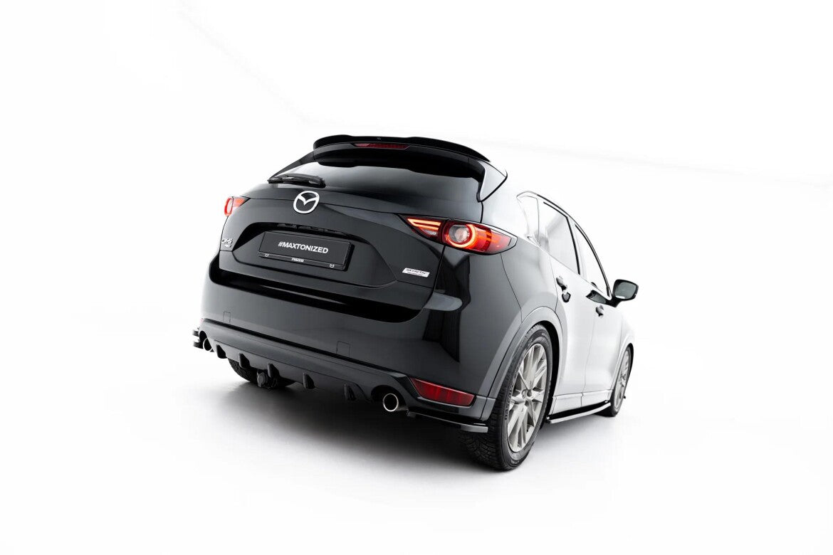 Diffusor Flaps passend für Mazda CX-5 Mk2  schwarz Hochglanz