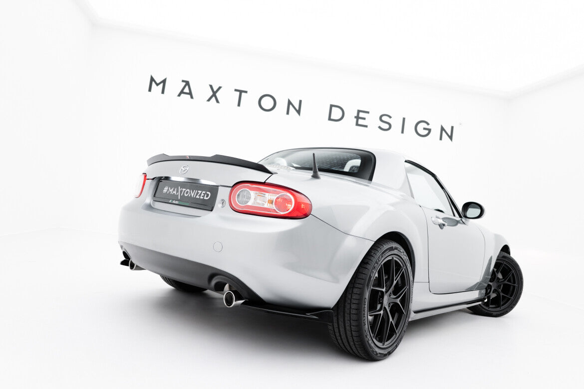 Diffusor Flaps passend für Mazda MX-5 Mk3 (NC) FL schwarz Hochglanz