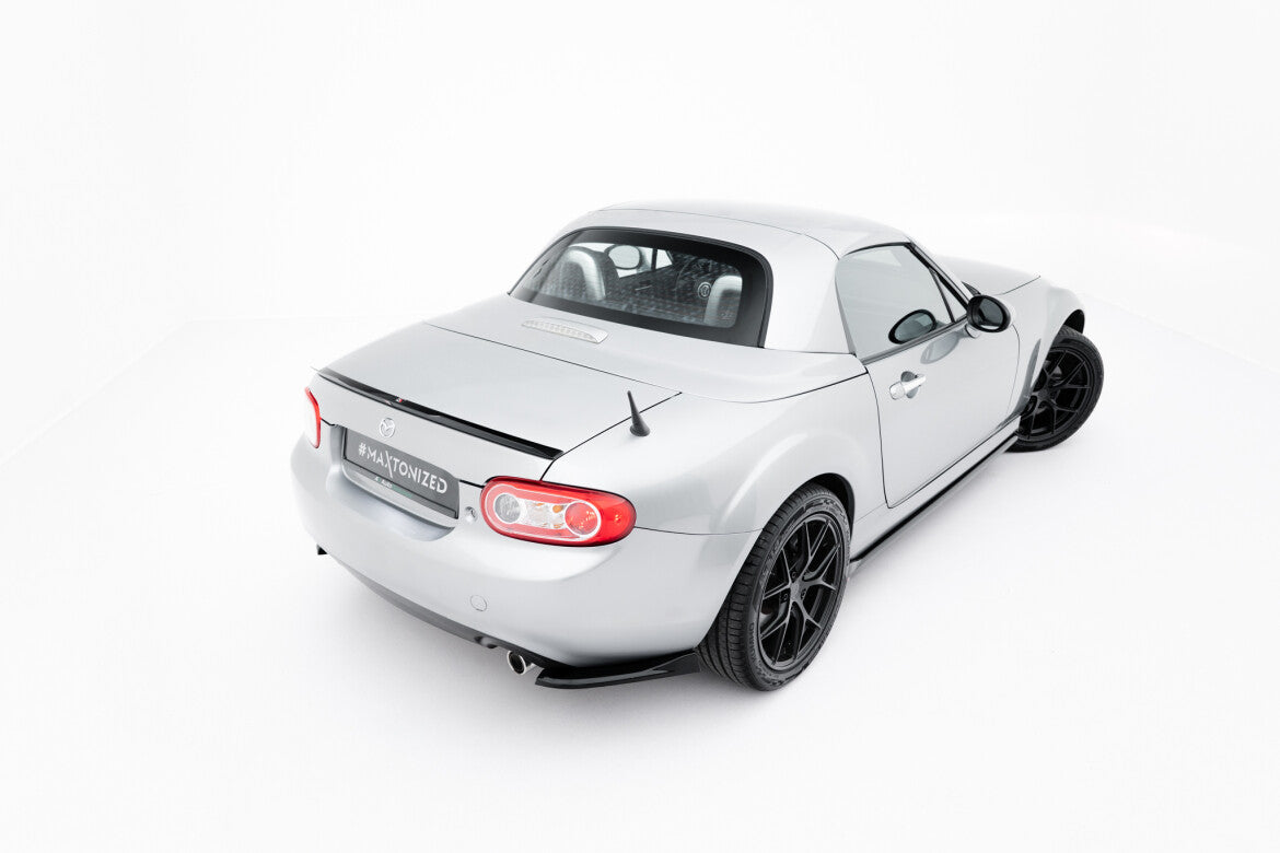Diffusor Flaps passend für Mazda MX-5 Mk3 (NC) FL schwarz Hochglanz