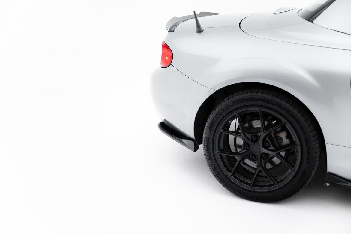 Diffusor Flaps passend für Mazda MX-5 Mk3 (NC) FL schwarz Hochglanz