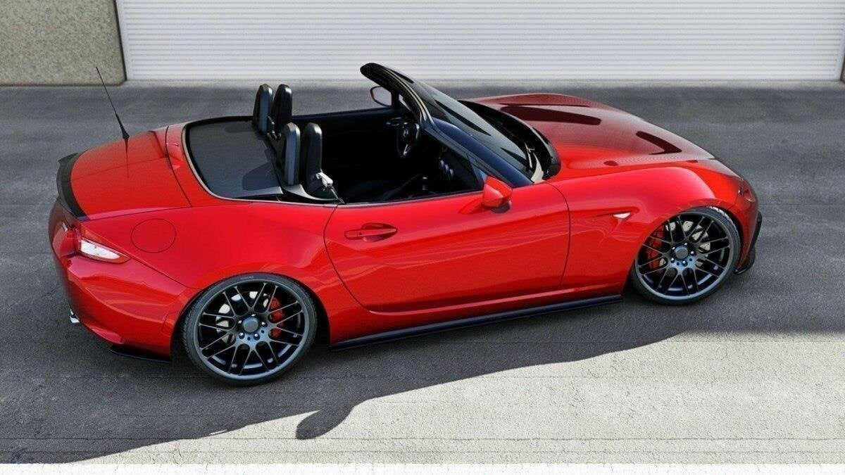 Diffusor Flaps passend für Mazda MX-5 ND (Mk4) schwarz Hochglanz