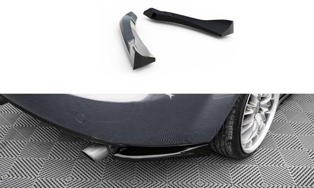 Diffusor Flaps passend für Mazda MX5 NC (Mk3) schwarz Hochglanz