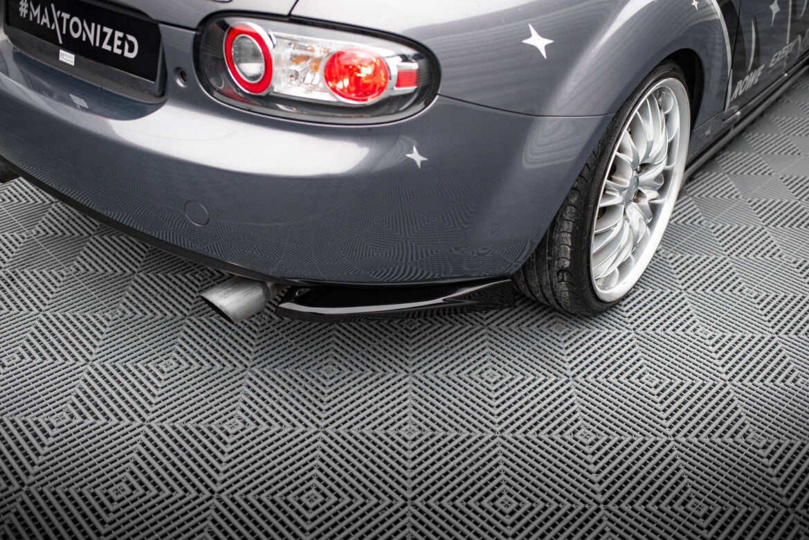 Diffusor Flaps passend für Mazda MX5 NC (Mk3) schwarz Hochglanz