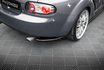 Diffusor Flaps passend für Mazda MX5 NC (Mk3) schwarz Hochglanz