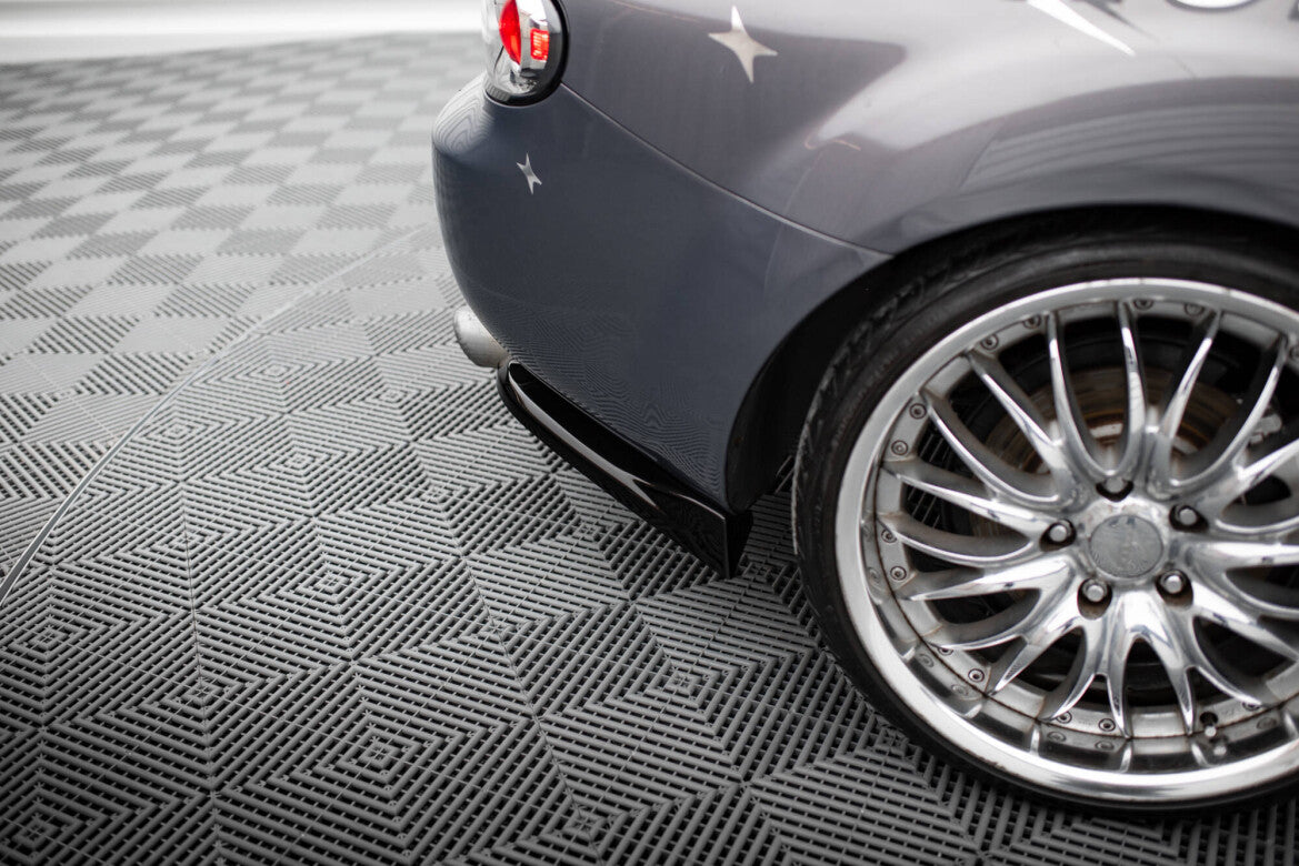 Diffusor Flaps passend für Mazda MX5 NC (Mk3) schwarz Hochglanz