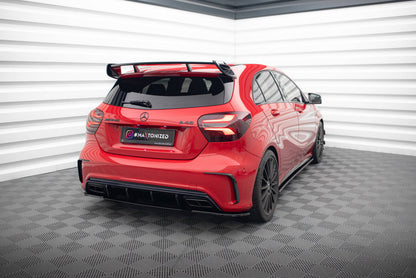 Diffusor Flaps passend für Mercedes A W176 AMG FL schwarz Hochglanz