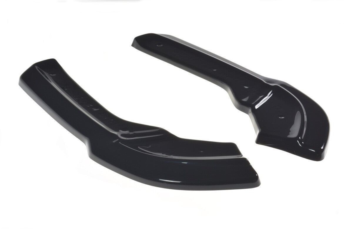 Diffusor Flaps passend für Mercedes A45 AMG W176 schwarz Hochglanz