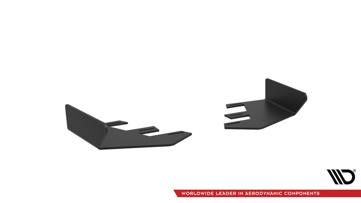 Diffusor Flaps passend für Mercedes-AMG A35 Hatchback W177 schwarz Hochglanz