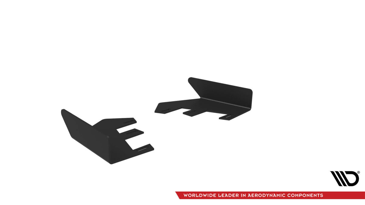 Diffusor Flaps passend für Mercedes-AMG A35 Hatchback W177 schwarz Hochglanz