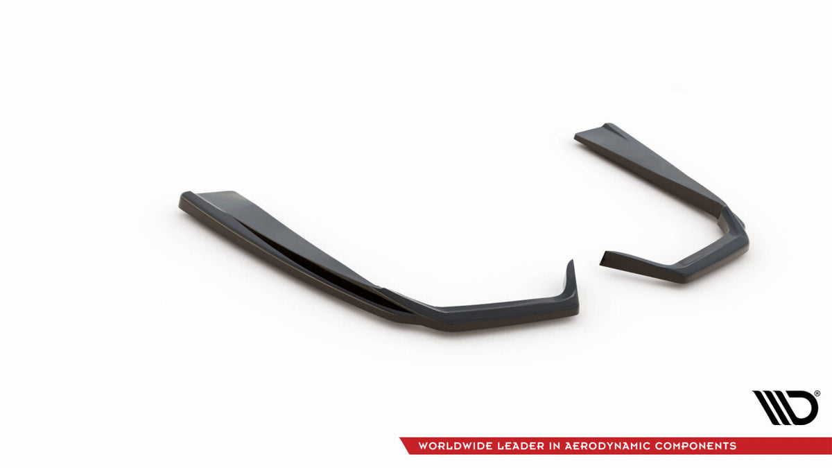 Diffusor Flaps passend für Mercedes-AMG C 43 Limousine W205 FL schwarz Hochglanz