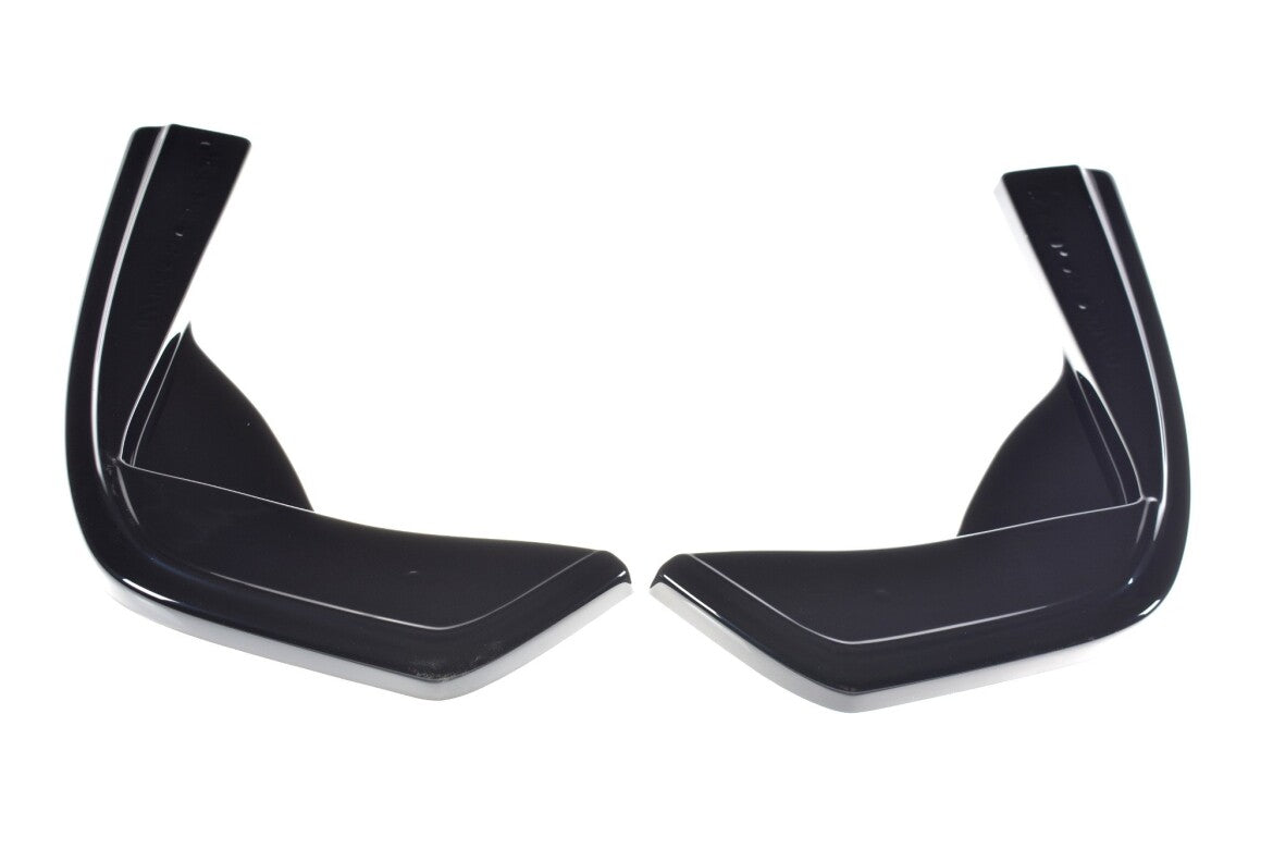 Diffusor Flaps passend für Mercedes-AMG C 43 Limousine W205 FL schwarz Hochglanz