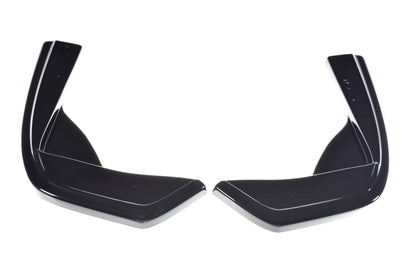 Diffusor Flaps passend für Mercedes-AMG C 43 Limousine W205 FL schwarz Hochglanz