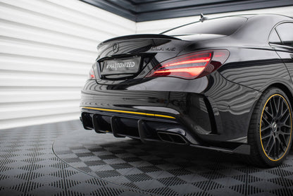 Diffusor Flaps passend für Mercedes-AMG CLA 45 C117 FL schwarz Hochglanz