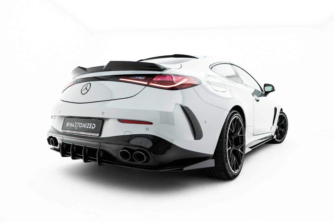 Diffusor Flaps passend für Mercedes-AMG CLE 53 Aero C236 schwarz Hochglanz
