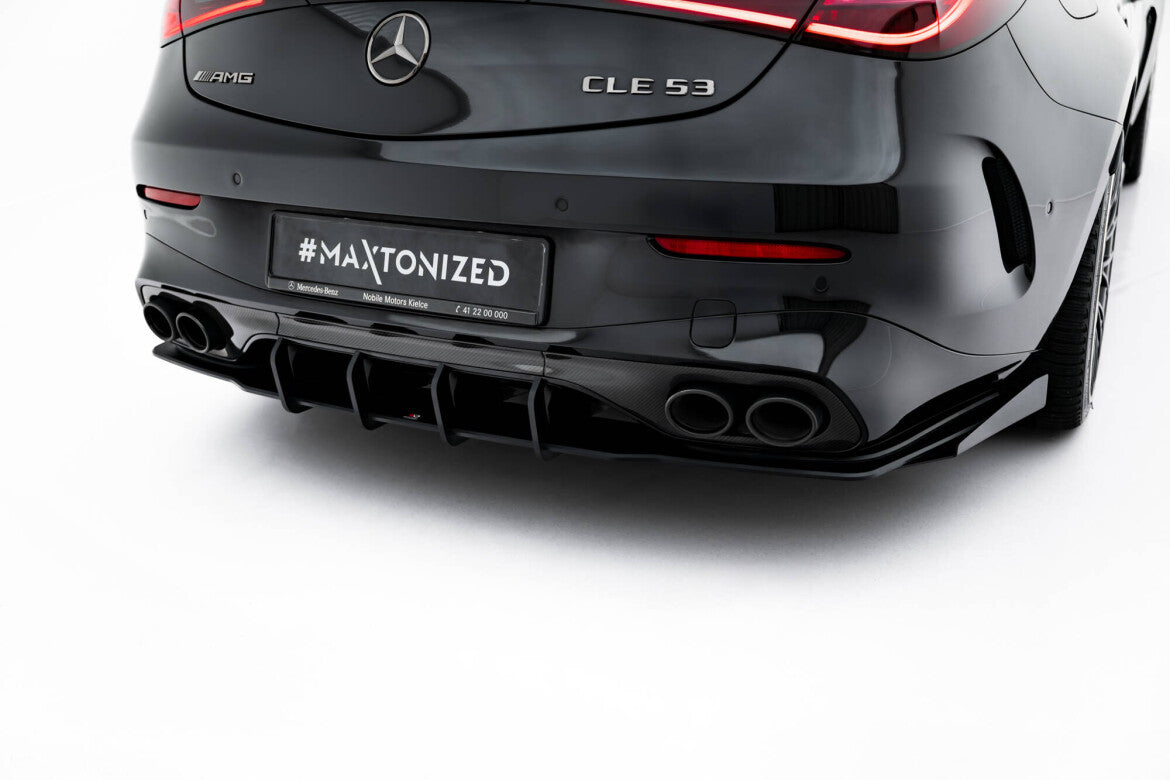 Diffusor Flaps passend für Mercedes-AMG CLE 53 C236 schwarz Hochglanz