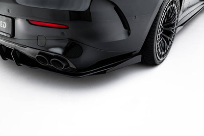 Diffusor Flaps passend für Mercedes-AMG CLE 53 C236 schwarz Hochglanz