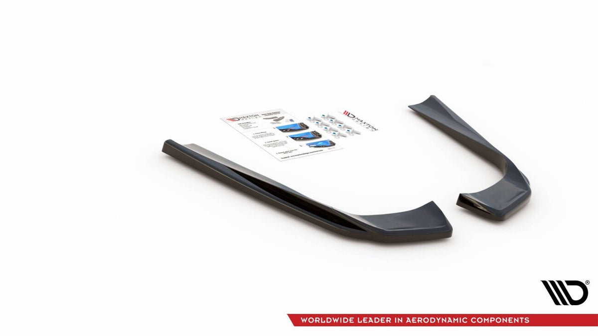 Diffusor Flaps passend für Mercedes-AMG E53 Coupe C238 / Cabriolet A238 schwarz Hochglanz