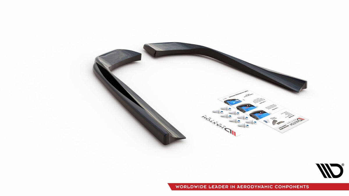 Diffusor Flaps passend für Mercedes-AMG E53 Coupe C238 / Cabriolet A238 schwarz Hochglanz