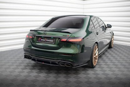 Diffusor Flaps passend für Mercedes-AMG E63 W213 FL schwarz Hochglanz