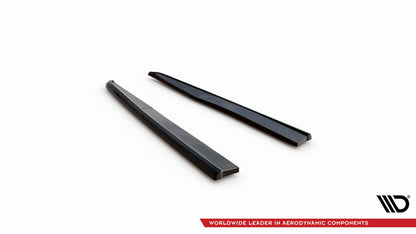 Diffusor Flaps passend für Mercedes-AMG E63 W213 FL schwarz Hochglanz