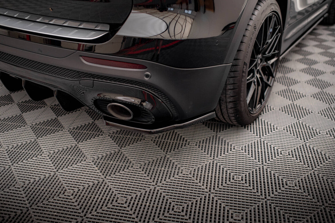 Diffusor Flaps passend für Mercedes-AMG GLB 35 / AMG-Line X247 schwarz Hochglanz