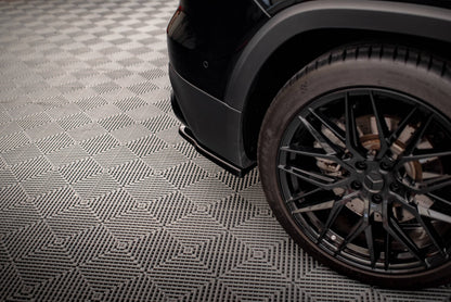 Diffusor Flaps passend für Mercedes-AMG GLB 35 / AMG-Line X247 schwarz Hochglanz