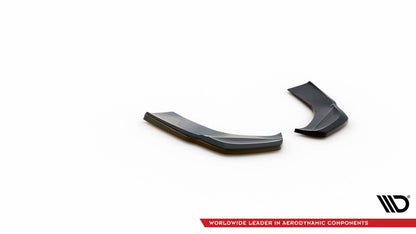 Diffusor Flaps passend für Mercedes-AMG GLB 35 / AMG-Line X247 schwarz Hochglanz