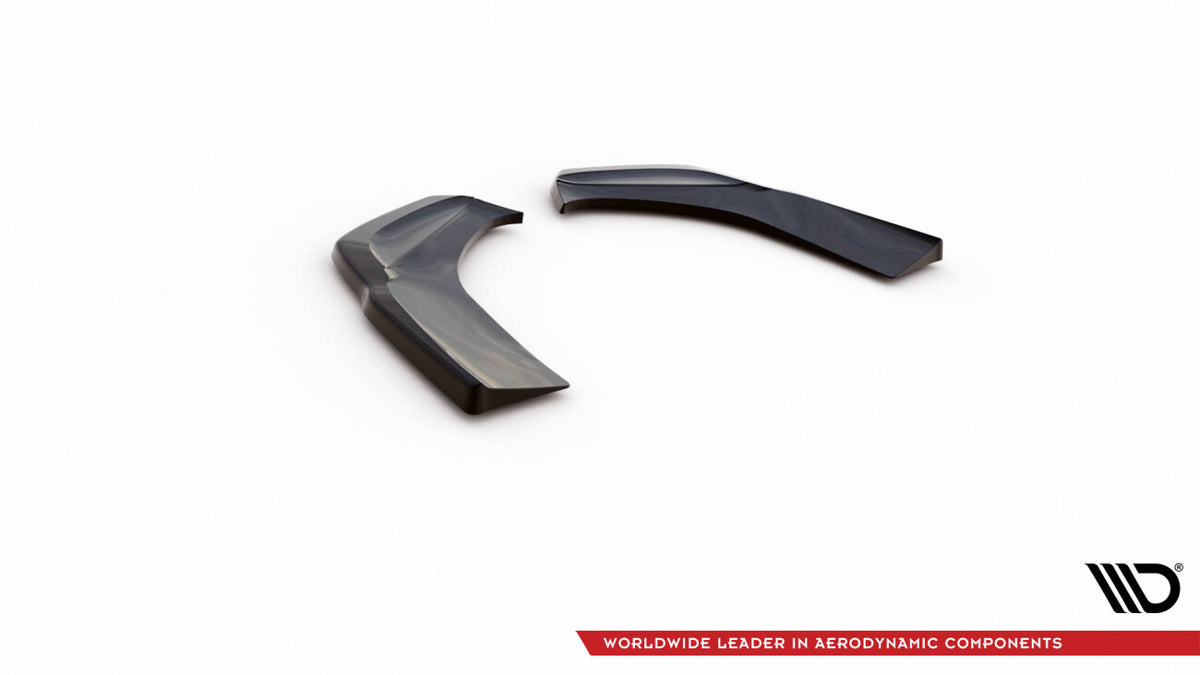 Diffusor Flaps passend für Mercedes-AMG GLB 35 / AMG-Line X247 schwarz Hochglanz