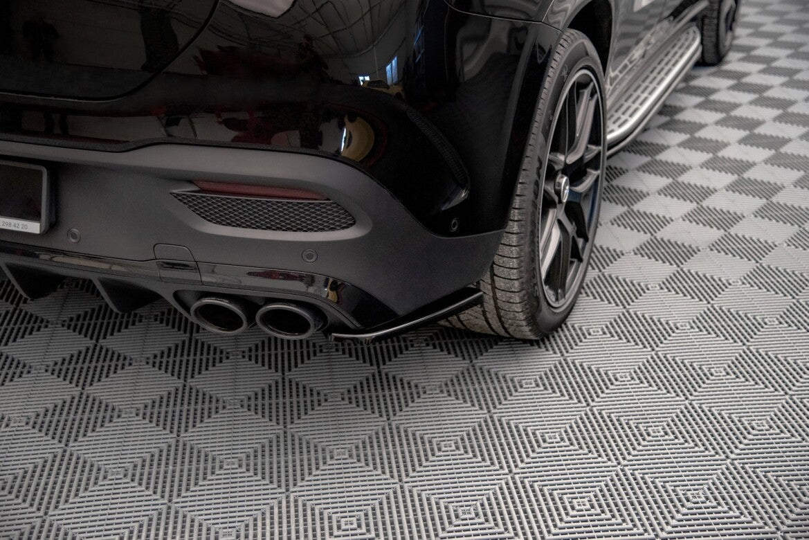 Diffusor Flaps passend für Mercedes-AMG GLE 53 Coupe C167 / C167 FL schwarz Hochglanz
