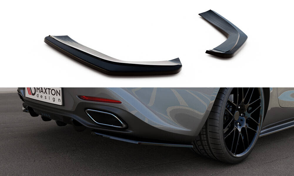 Diffusor Flaps passend für Mercedes-AMG GT / GT S C190 FL schwarz Hochglanz