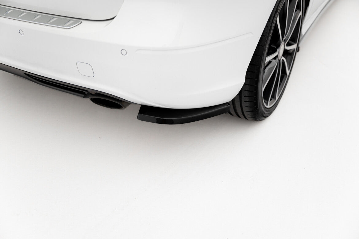 Diffusor Flaps passend für Mercedes B W246 schwarz Hochglanz