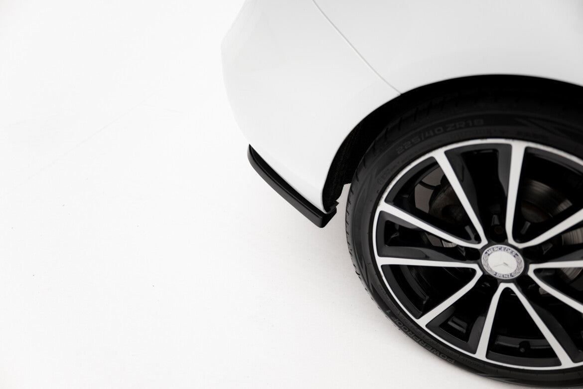 Diffusor Flaps passend für Mercedes B W246 schwarz Hochglanz