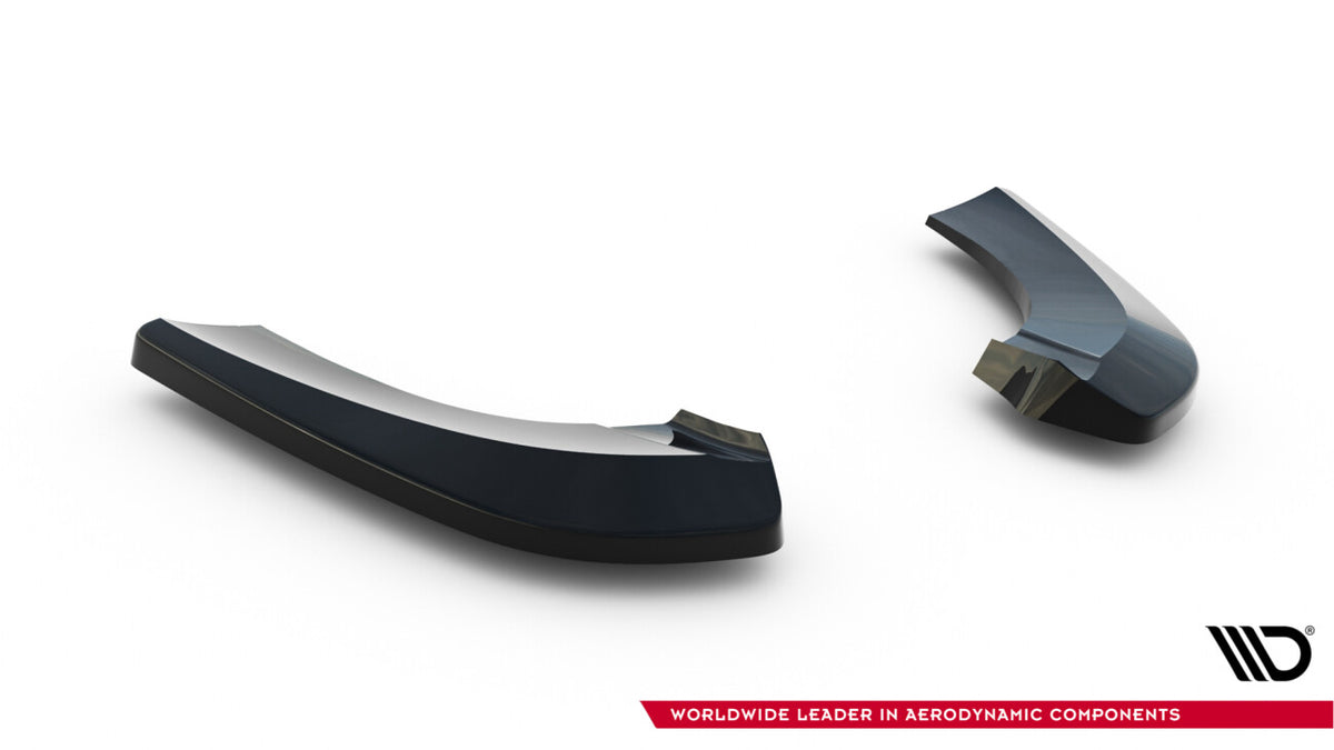 Diffusor Flaps passend für Mercedes B W246 schwarz Hochglanz