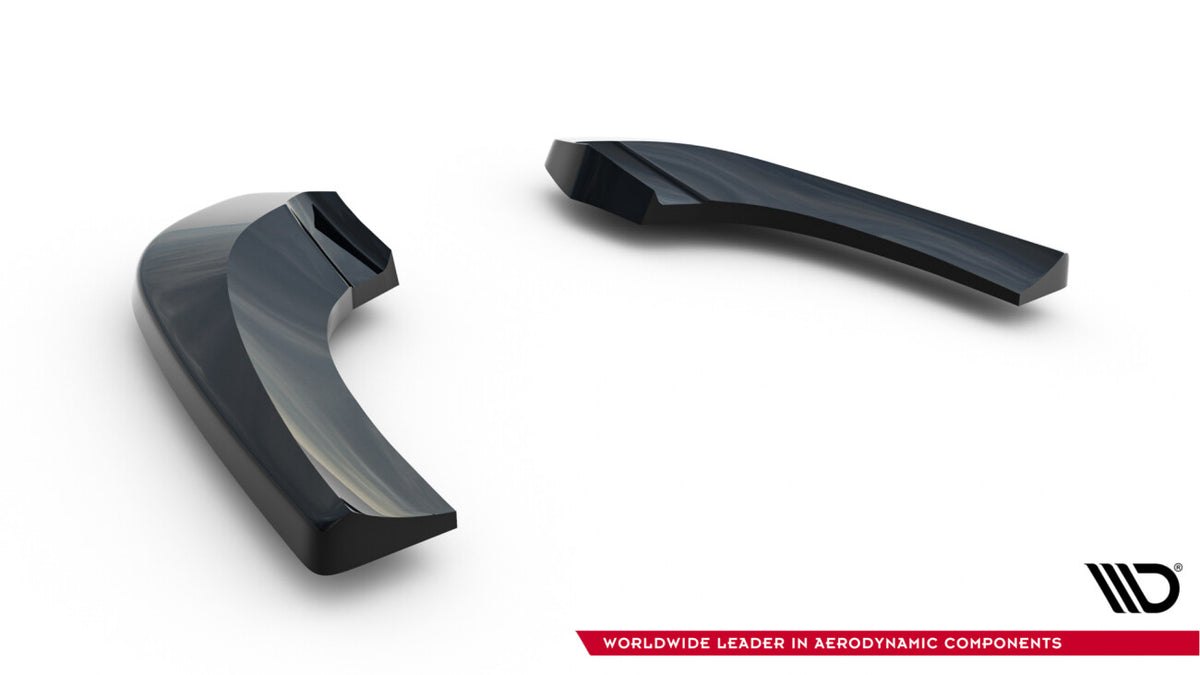 Diffusor Flaps passend für Mercedes B W246 schwarz Hochglanz