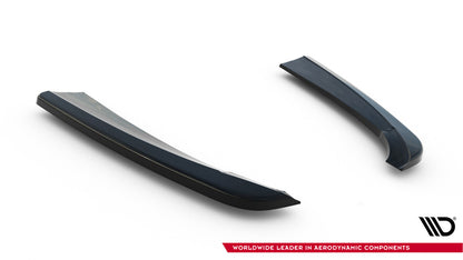 Diffusor Flaps passend für Mercedes- BENZ C-Klasse W205 Coupe AMG-LINE schwarz Hochglanz