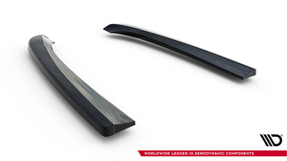 Diffusor Flaps passend für Mercedes- BENZ C-Klasse W205 Coupe AMG-LINE schwarz Hochglanz