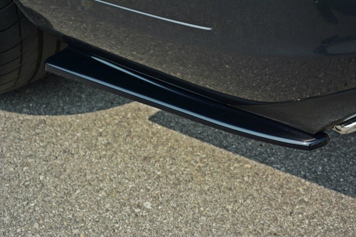 Diffusor Flaps passend für Mercedes - Benz E Coupe / Cabrio C207 FL / A207 Facelit schwarz Hochglanz