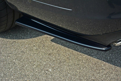 Diffusor Flaps passend für Mercedes - Benz E Coupe / Cabrio C207 FL / A207 Facelit schwarz Hochglanz